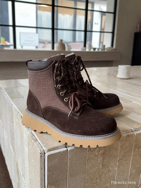 Agoge Autumn Winter New British Style Ankle Boots Martin Boots - KFY00