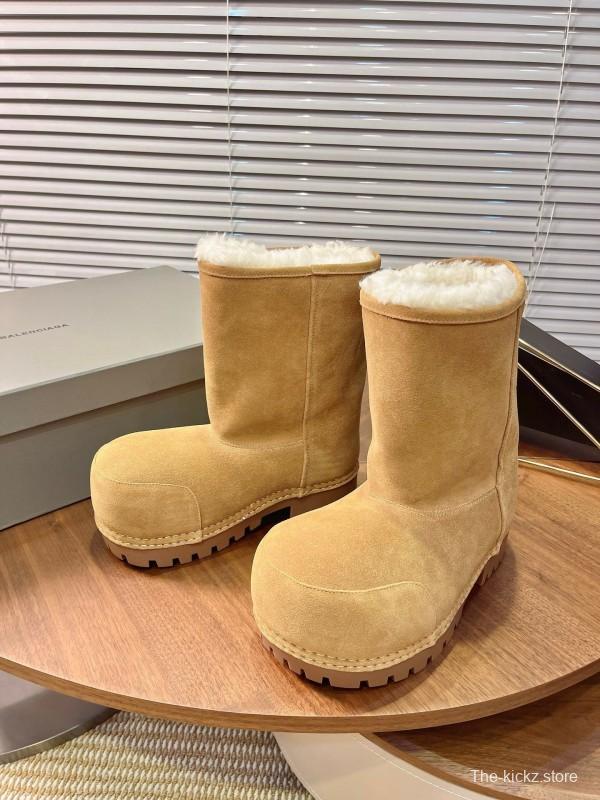 Balenciaga 2025 SS Oversized High Heel Snow Boots - AS00520