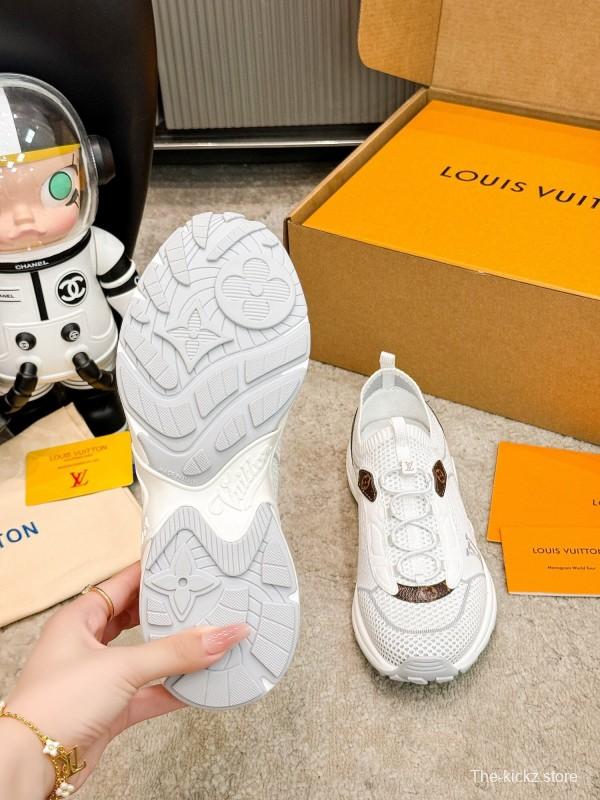 Louis Vuitton Olympia Series Knit Technology Unisex Casual Running Shoes - AS00291