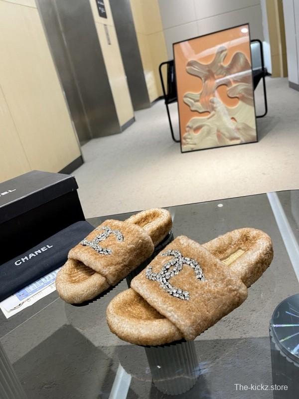 Chanel 2025 SS New Wool Slippers Soft Wool - LY00280