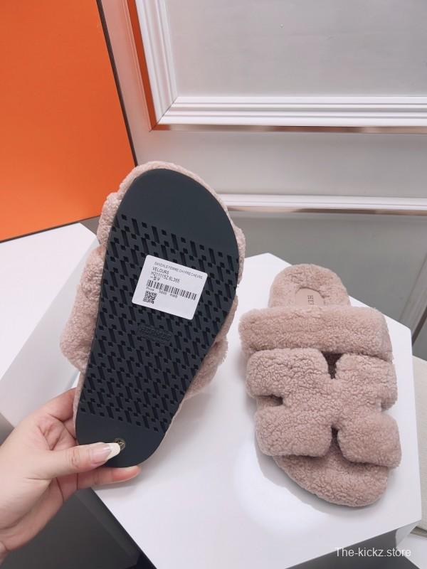 H Erijus Shoes 2025/SS Teddy Wool Slippers - LY00270