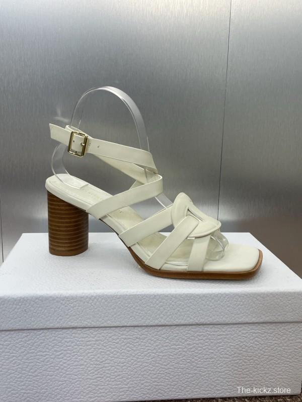 Dior D-Club Spring Summer New Jelly Color Hollow Layered Cross Strap High Heel Women Shoes - KFY00290