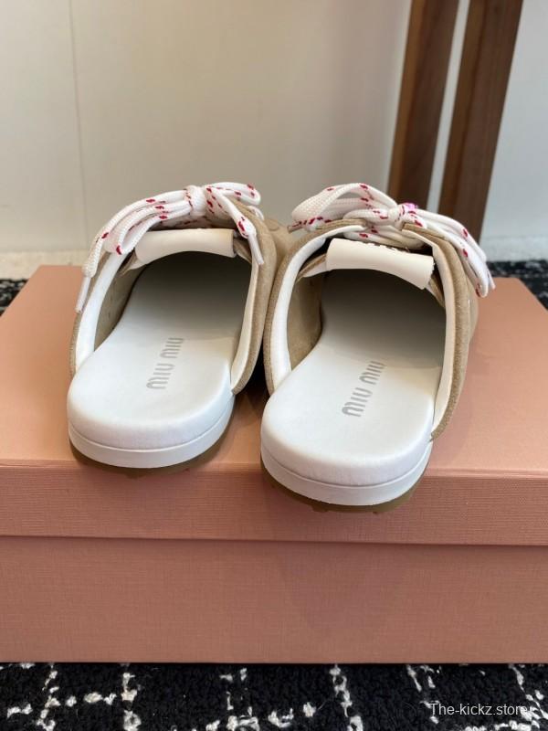 MiuMiu 2025 SS Slip-On Trainer Casual Shoe - KFY00295