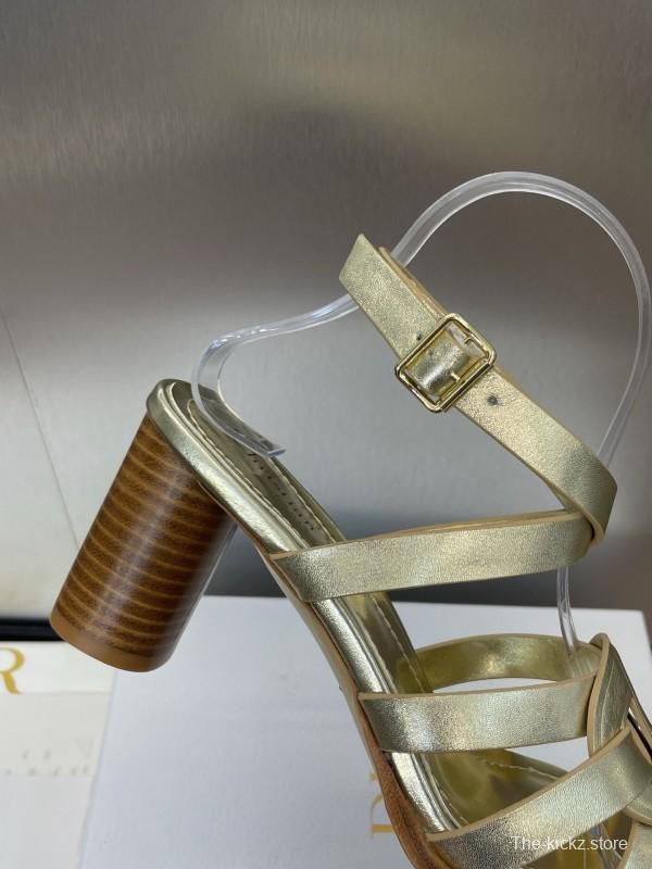 Dior D-Club Jelly Color Hollow Layered Cross Strap High Heel Women Shoes - KFY00290